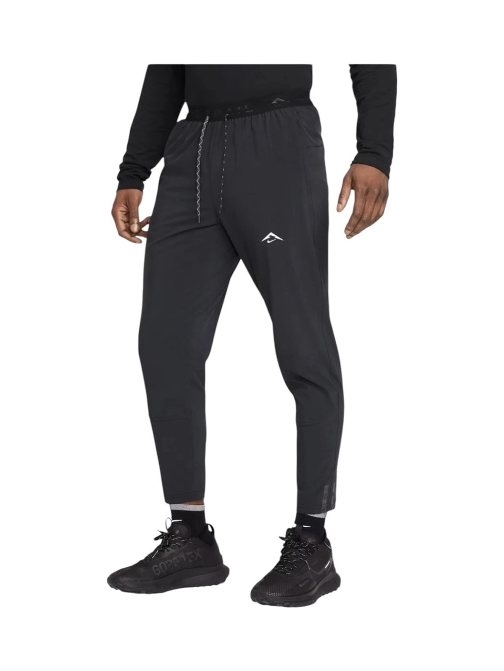 Nike Trail Dawn Range Men's Dri-FIT Running Pants M Medium Black HJ3576-010 $115